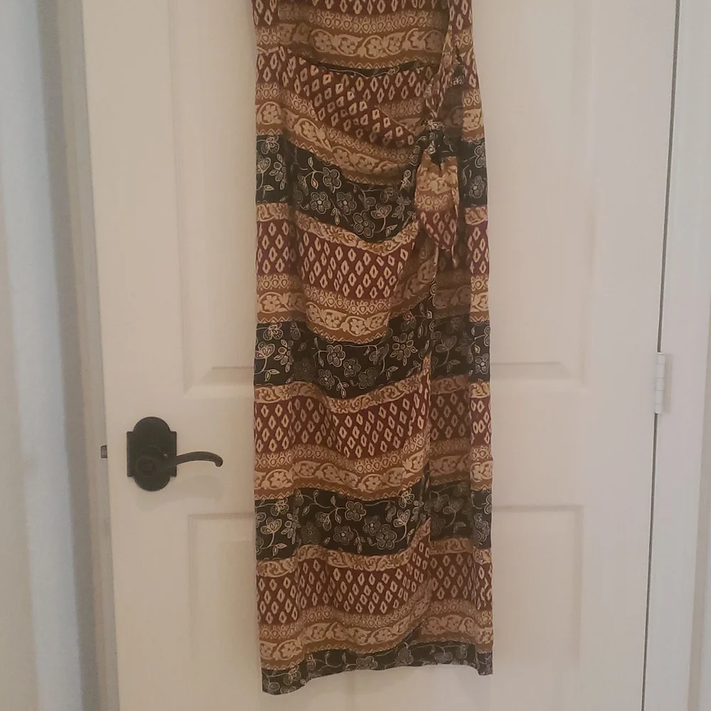 Vntg Spenser Jeremy 100% silk dress - Picture 3 of 11